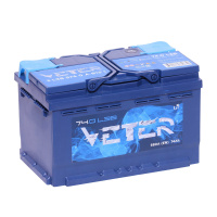 Аккумулятор Veter 6СТ-74.0 VL (низкая)