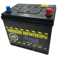 Аккумулятор Тюмень 65 Ач о/п 6СТ-65L Азия