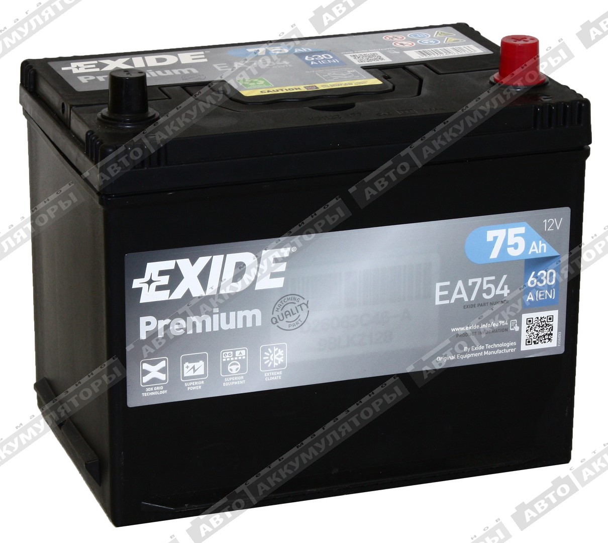 Exide Premium EA754 (D26FL)