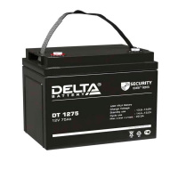 Аккумулятор Delta 75 Ач 12 Вольт DT 1275