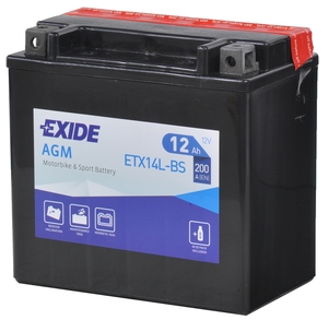 Аккумулятор EXIDE ETX14LBS 12Ah 200A