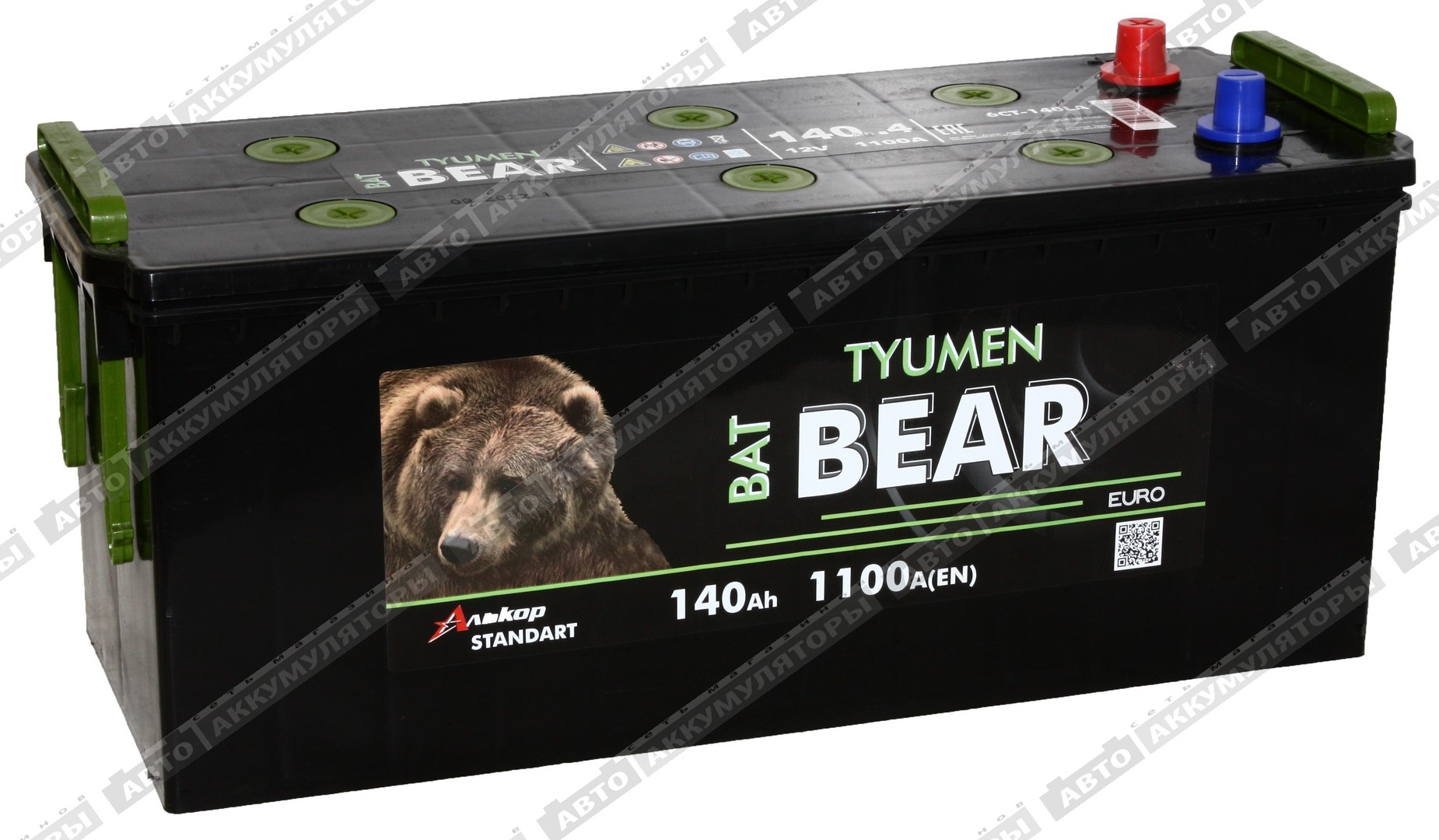 Batbear Ca/Ca 6СТ-140.4 VLA (черный)