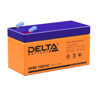 Аккумулятор Delta 1,2 Ач 12 Вольт DTM 12012