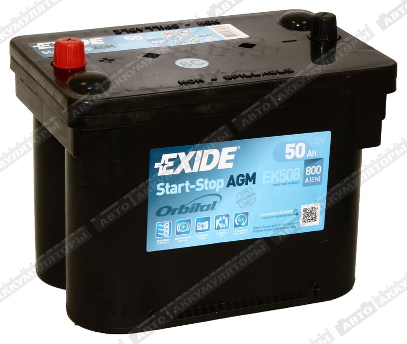 Exide Start-Stop AGM EK508