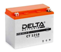 Аккумулятор Delta 20 Ач CT 1218 (YTX20-BS)