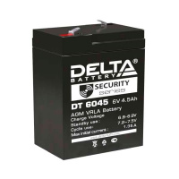 Аккумулятор Delta 4,5 Ач 6 Вольт DT 6045