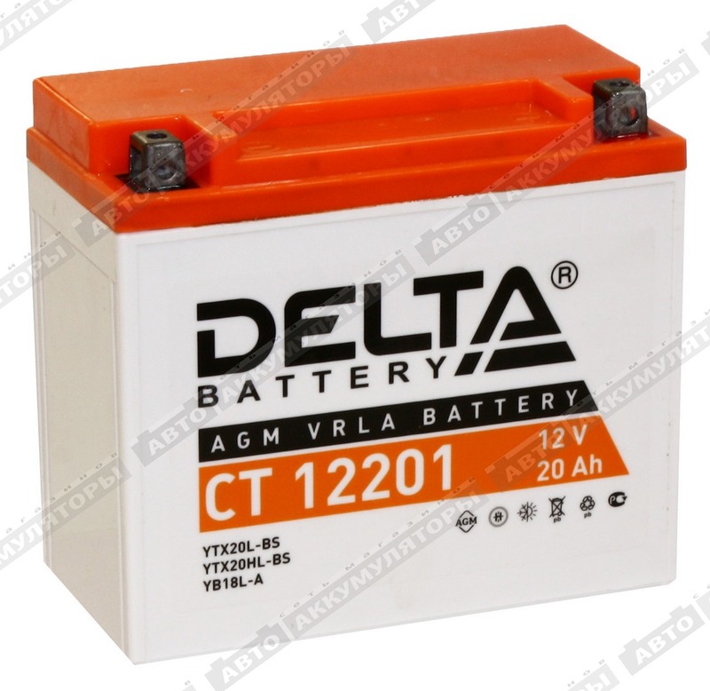Delta CT 12201 (YTX20L-BS)
