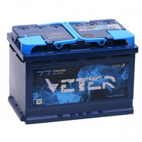 Аккумулятор Veter 77 Ач о/п 6СТ-77.0 VL низкий