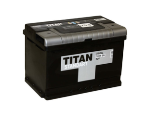 Аккумулятор Titan Standart 75 Ач о/п 6СТ-75.0 VL