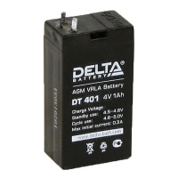Аккумулятор Delta 1 Ач 4 Вольт DT 401