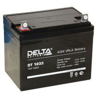 Аккумулятор Delta 33 Ач 12 Вольт DT 1233