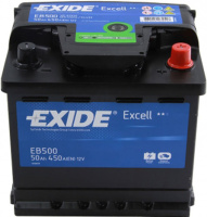 Аккумулятор EXIDE EB500 50Ah 450A