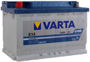 Аккумулятор VARTA 574013068 74Ah 680A
