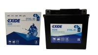 Аккумулятор EXIDE ETX5L-BS 4Ач 70А