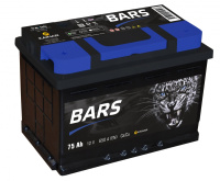 Аккумулятор BARS 75 Ач  6СТ-75.1 VL