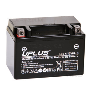 Аккумулятор UPLUS SuperStart 8 Ач LT9-4 (CT 1209, YTX9-BS)