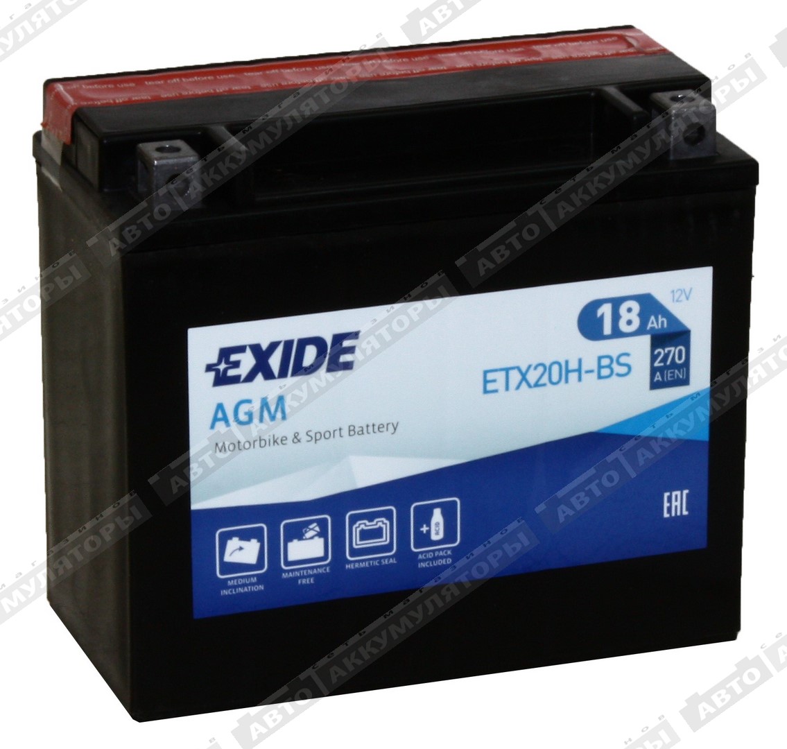 Exide ETX20H-BS