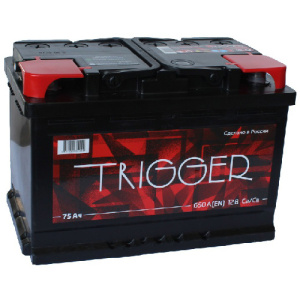 Аккумулятор Trigger 75 Ач 6СТ-75.1 VL