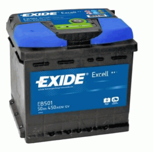 Аккумулятор EXIDE EB501 50Ah 450A