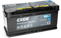 Аккумулятор EXIDE EA1000 100Ah 900A