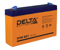 Аккумулятор Delta 7 Ач 6 Вольт DTM 607