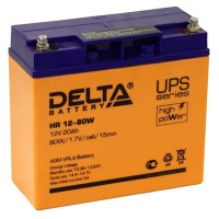 Аккумулятор Delta 20 Ач 12 Вольт HR 12-80W