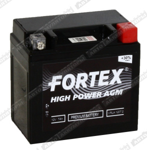 Аккумулятор Fortex 7 Ач VRLA 1207.2 (YTZ7S)