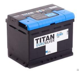 Аккумулятор Titan Euro Silver 61 Ач 6СТ-61.1 VL