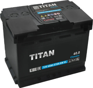 Titan Classic 6СТ-60.0 VL