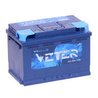 Аккумулятор Veter 77 Ач о/п 6СТ-77.0 VL