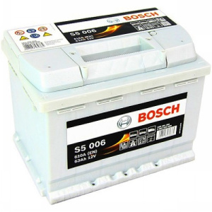 Аккумулятор BOSCH 0092S50060 63Ah 610A