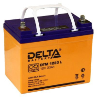 Аккумулятор Delta 33 Ач 12 Вольт DTM 1233 L