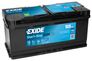 Аккумулятор EXIDE EK1050 105Ah 950A