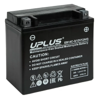 Аккумулятор UPLUS High Performance 12 Ач EB14C-3 (YTX14L-BS)