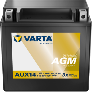 Varta Silver Dynamic AGM 513 106 020 Auxiliary (AUX14) 13Ач 200А