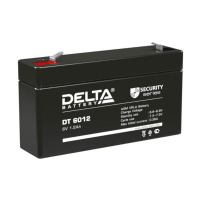 Аккумулятор Delta 1,2 Ач 6 Вольт DT 6012