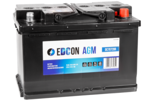 Аккумулятор EDCON DC70720R 70Ah 720A AGM