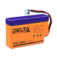 Аккумулятор Delta 0,8 Ач 12 Вольт DTM 12008