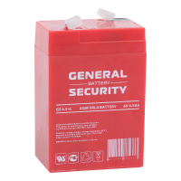 Аккумулятор General Security 4.5 Ач 6 Вольт GS 4.5-6