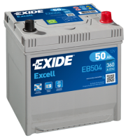 Аккумулятор EXIDE EB504 50Ah 360A
