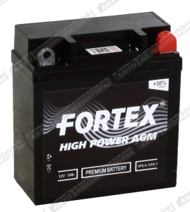 Аккумулятор Fortex 5 Ач VRLA 1205.1 (12N5-3B)