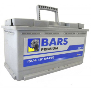 Аккумулятор BARS Premium 100 Ач о/п 6СТ-100.0 VL