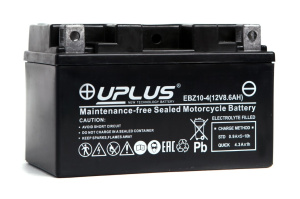 Аккумулятор UPLUS High Performance 8,6 Ач EBZ10-4 (CT 1210.1, YTZ10S)