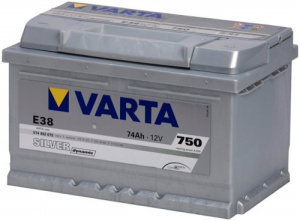 Аккумулятор VARTA 574402075 74Ah 750A