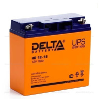 Аккумулятор Delta 18 Ач 12 Вольт HR 12-18