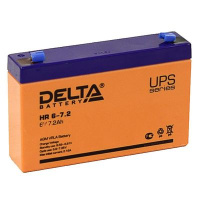 Аккумулятор Delta 7,2 Ач 6 Вольт HR 6-7,2