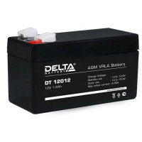 Аккумулятор Delta 1,2 Ач 12 Вольт DT 12012