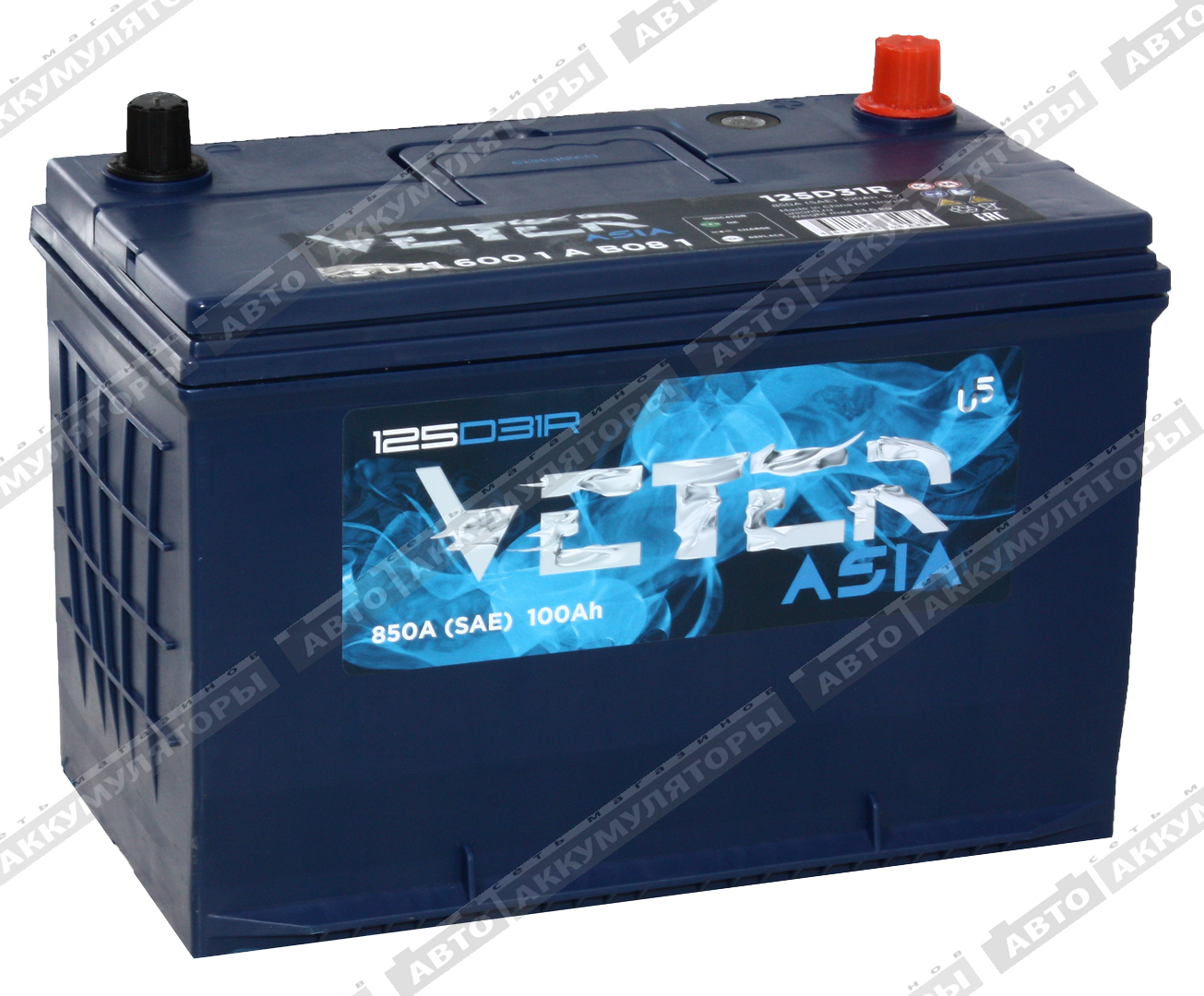 Veter NEW ASIA 6СТ-100.1 VL (125D31FR)