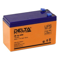 Аккумулятор Delta 9 Ач 12 Вольт HR 12-34W