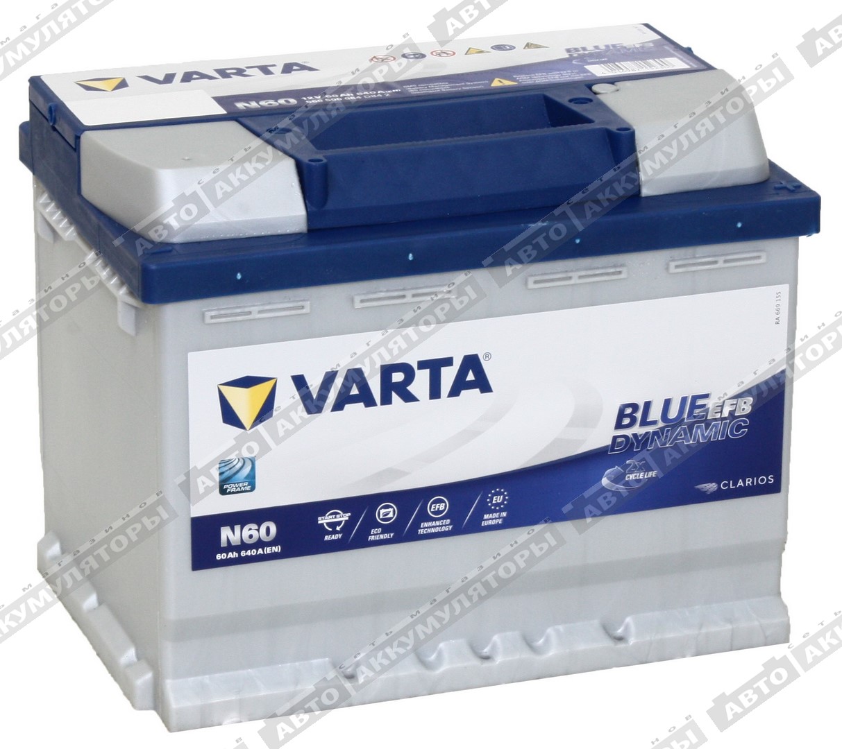 Varta Blue Dynamic EFB 560 500 064 (N60)